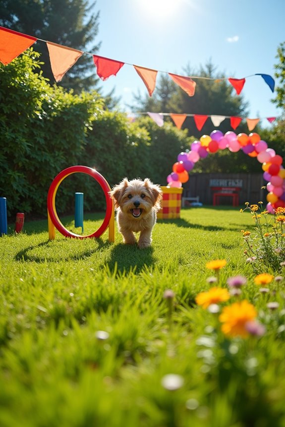 agility course setup instructions