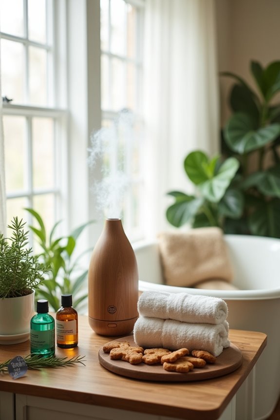 aromatherapy pet grooming experience