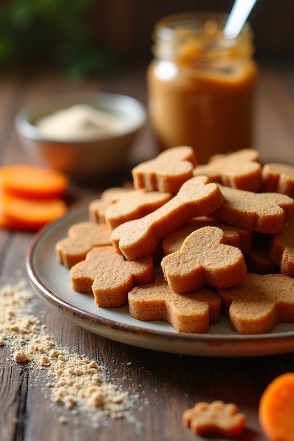 baking flavorful treats for dogs