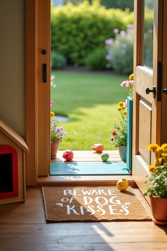 charming magnetic dog door