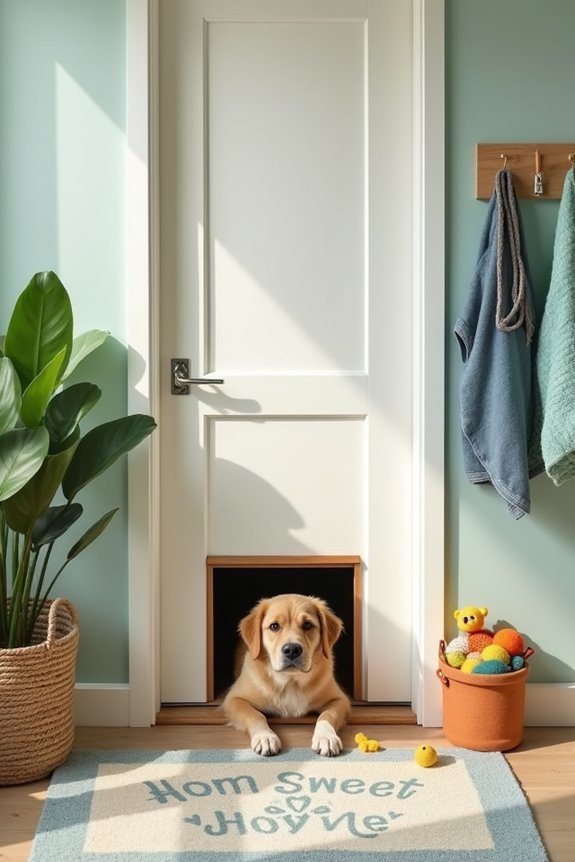 convenient flexible dog access