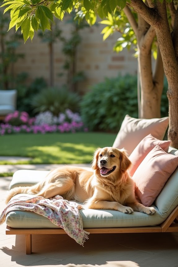cozy elevated pet comfort
