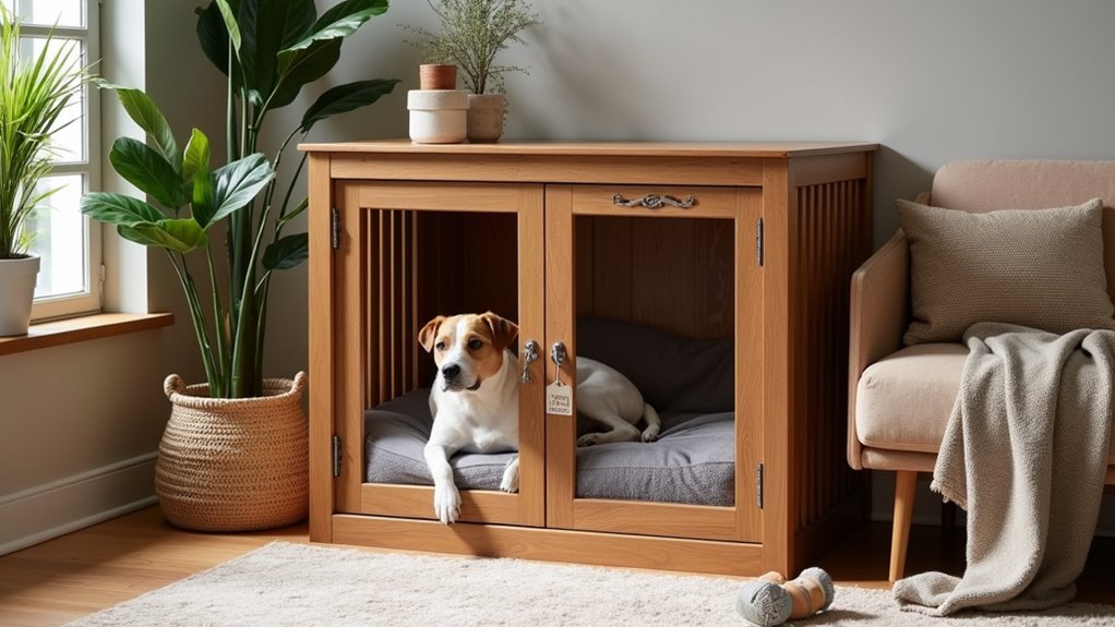 cozy indoor dog kennels