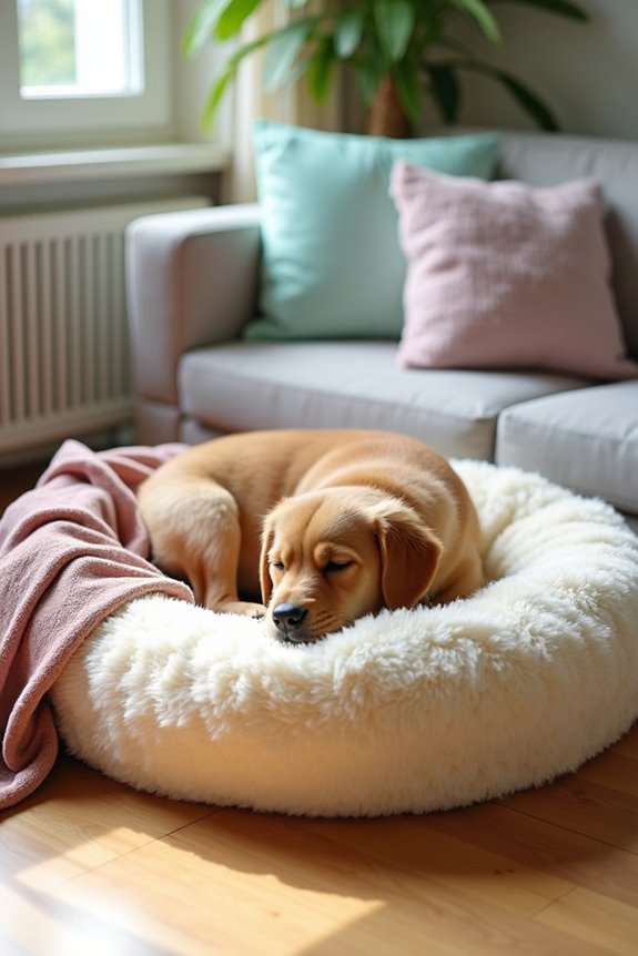 cozy round pet haven