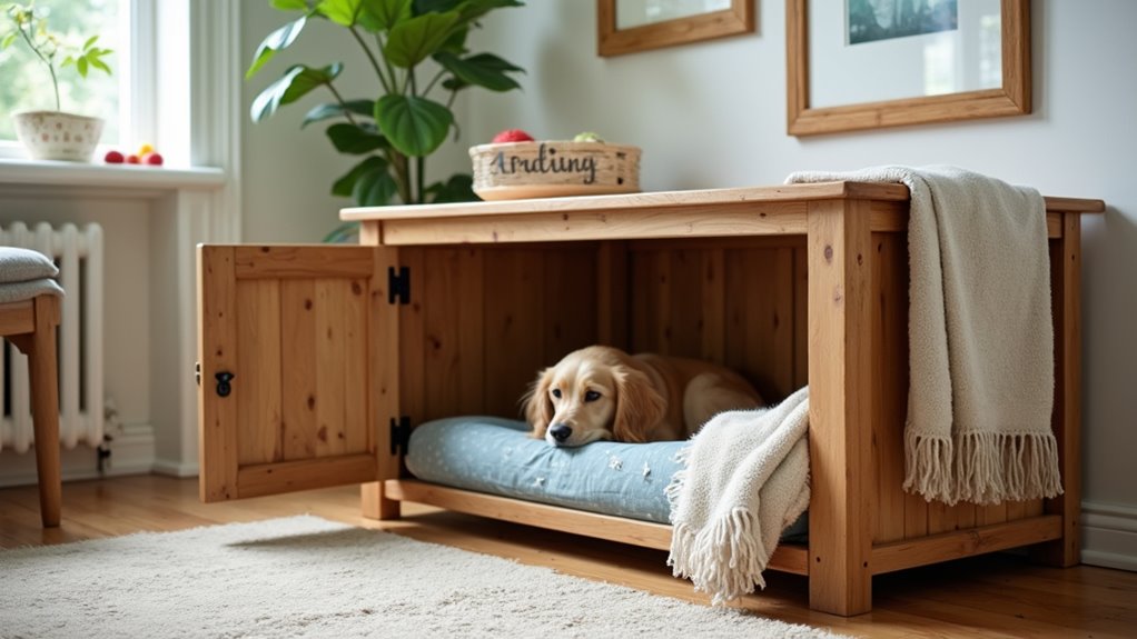 creative dog crate designs