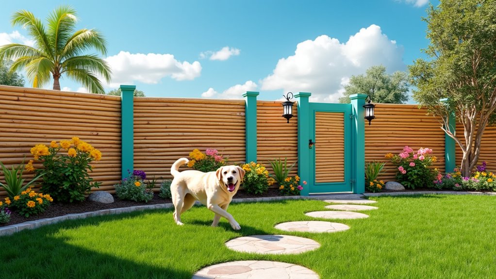 creative fencing ideas for dogs