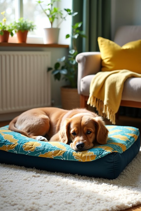 custom cozy dog bed