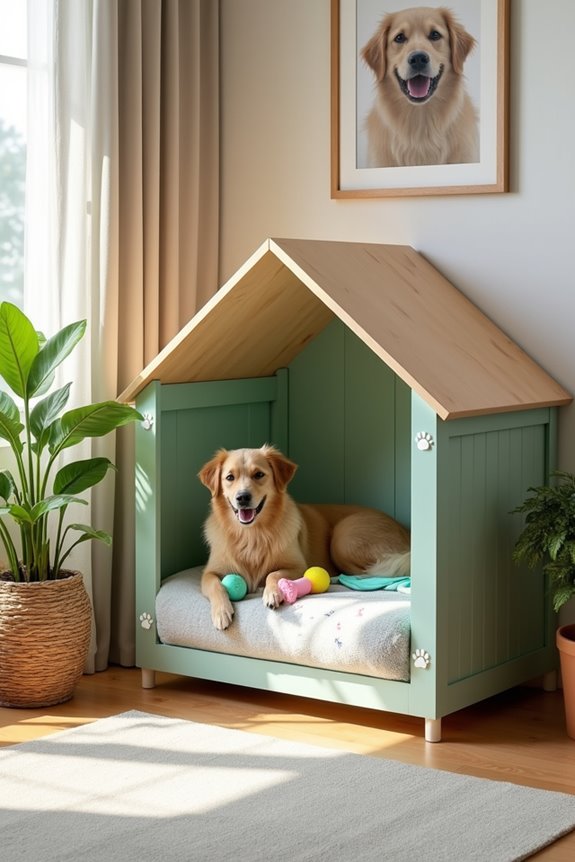 custom indoor dog house
