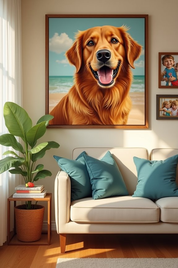 custom pet tribute art