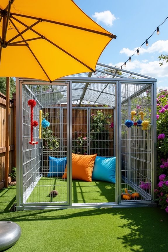 customizable dog cage designs