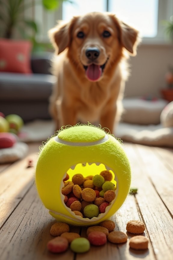 diy dog treat dispenser