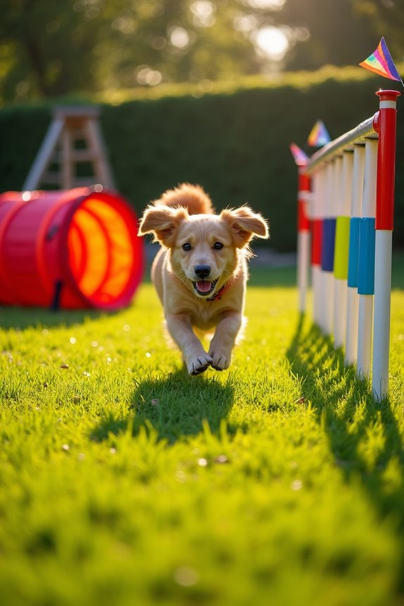 dog agility training course