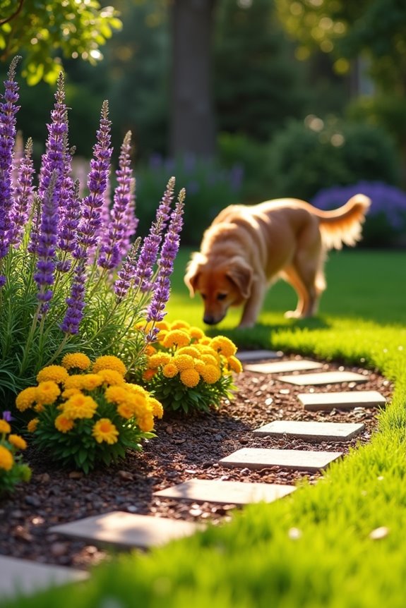 dog friendly garden design
