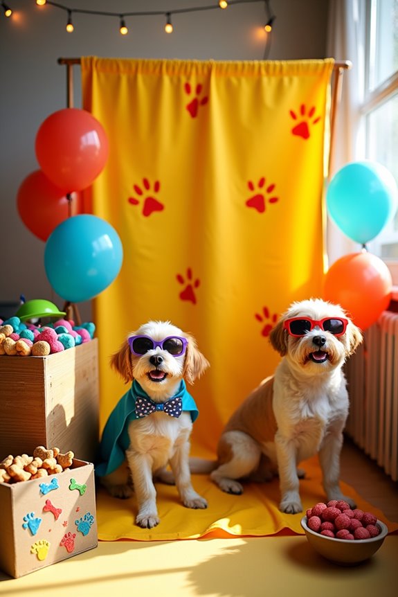 dog party photo booth tips