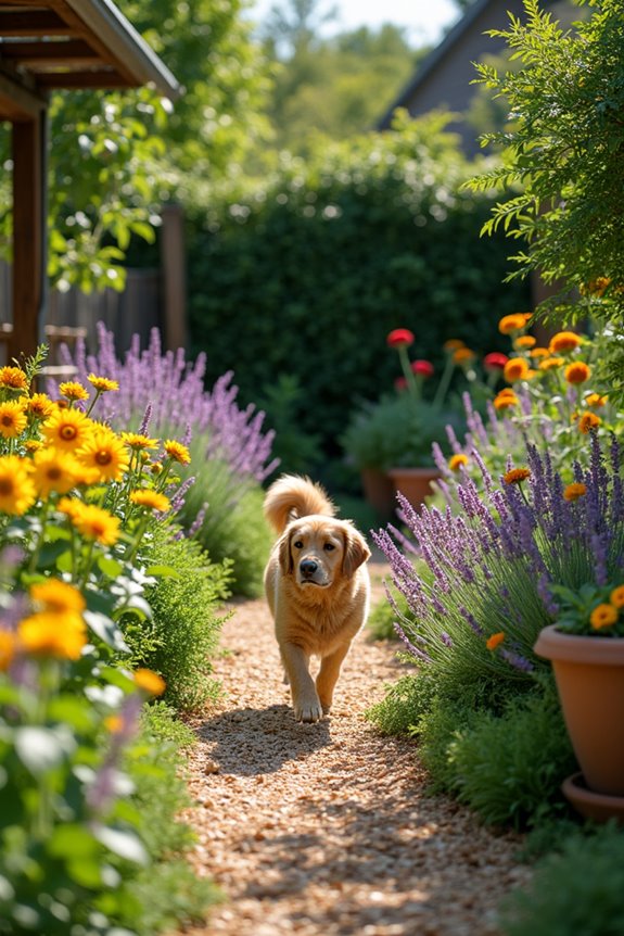 dog safe garden paradise