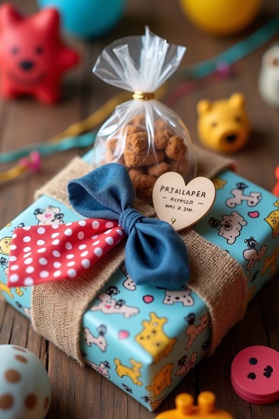dog themed gift wrapping ideas