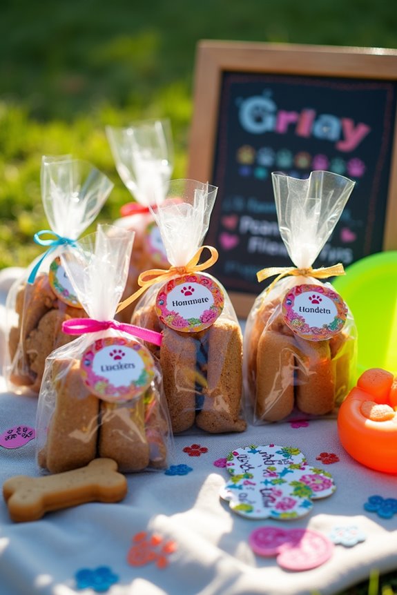 dog themed party favors guaranteed