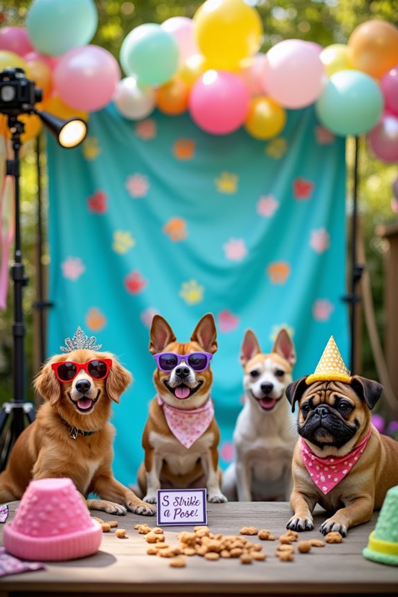 doggy photo booth fun
