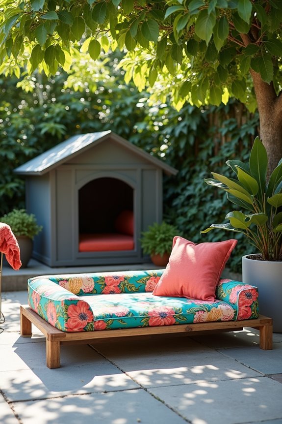 durable outdoor dog bed