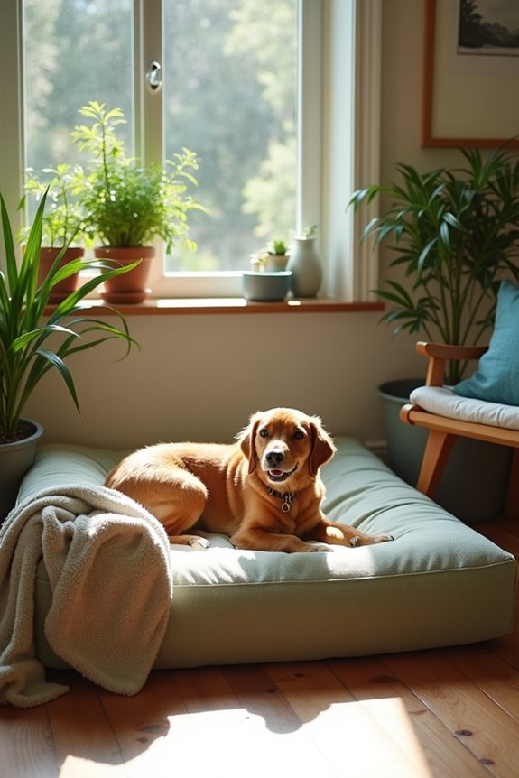 eco friendly dog bed comfort