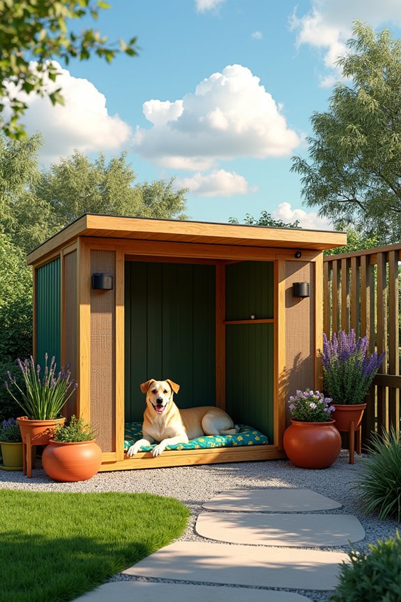 eco friendly dog kennel solution