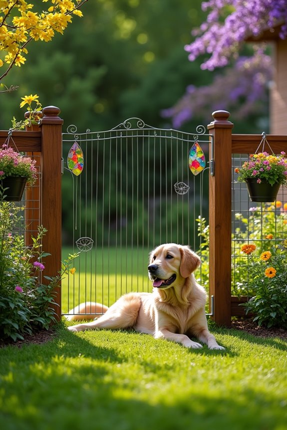 eco friendly stylish dog fence