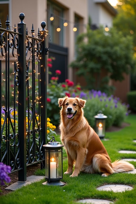 elegant secure outdoor aesthetics