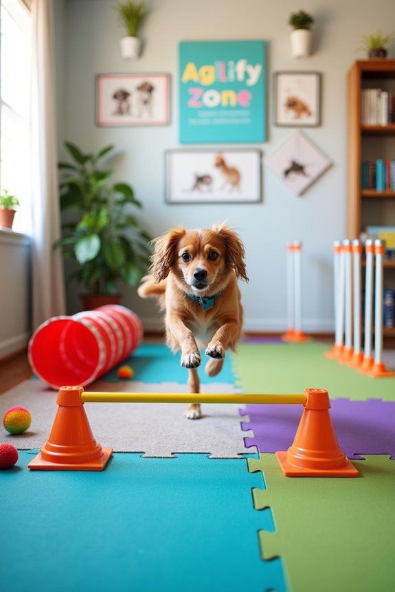 indoor agility training fun