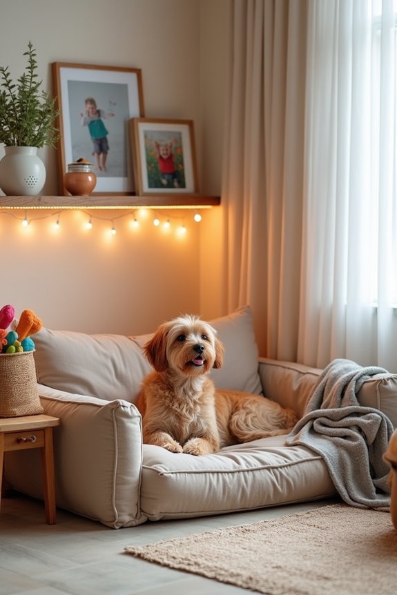 indoor dog comfort zone