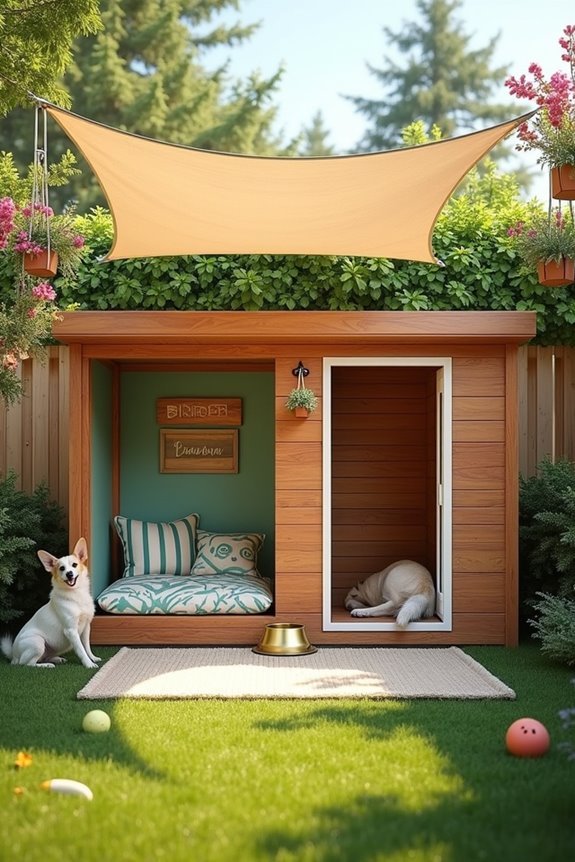 indoor outdoor dog kennel