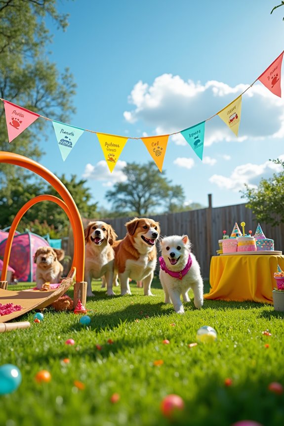 interactive dog party games