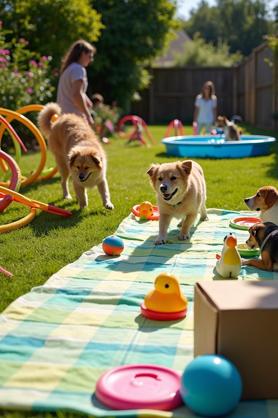 interactive dog party games