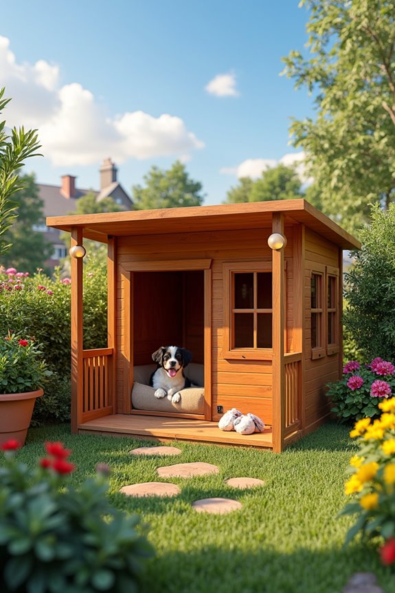 luxury cozy dog retreat