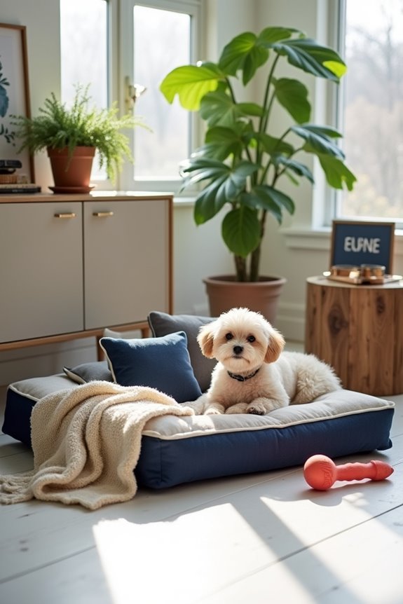 luxury dog bed design