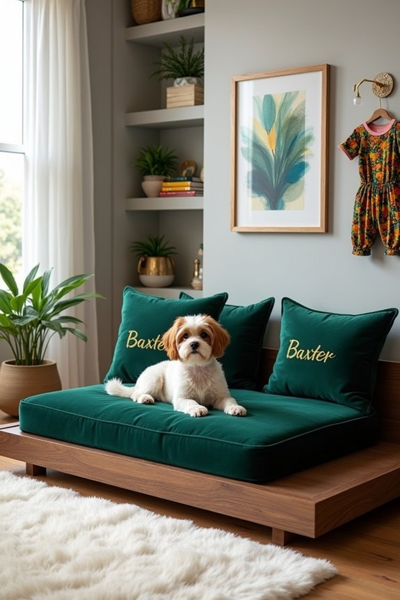 luxury dog living space
