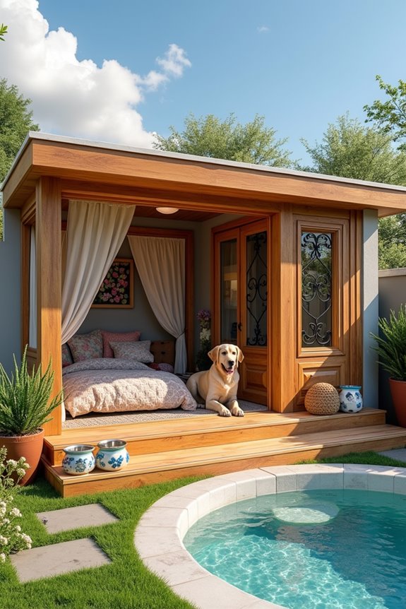 luxury dog villa designs