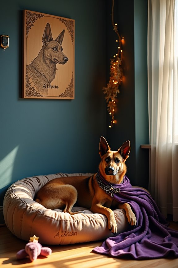 mythology inspired dog names