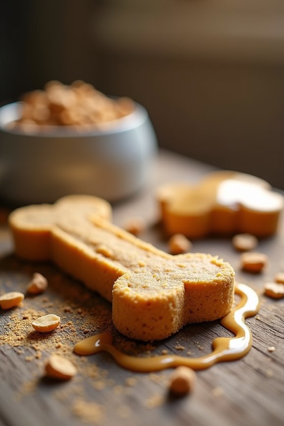 peanut butter dog treats