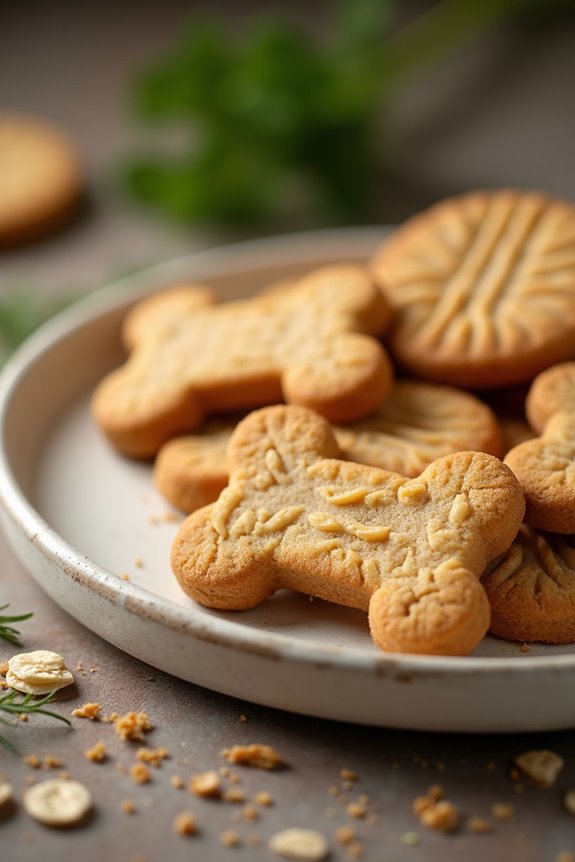 peanut butter dog treats