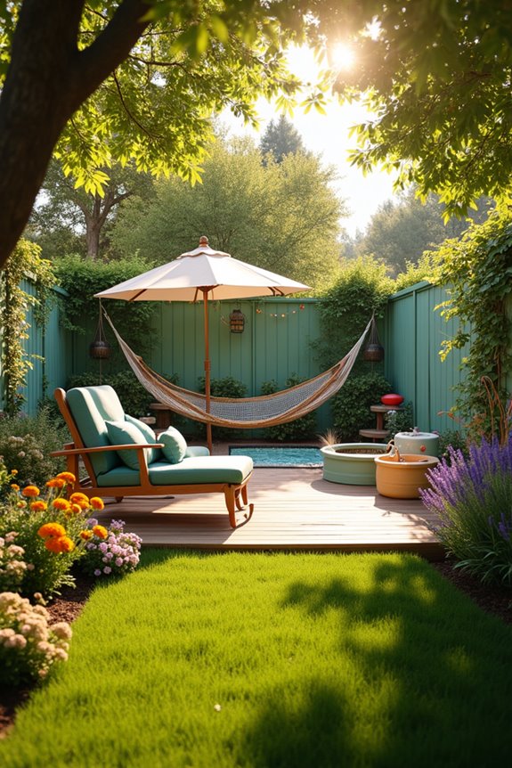 pet friendly garden oasis