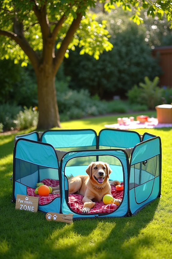 portable safe play area