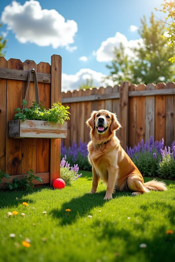 repurposed pallet fencing project