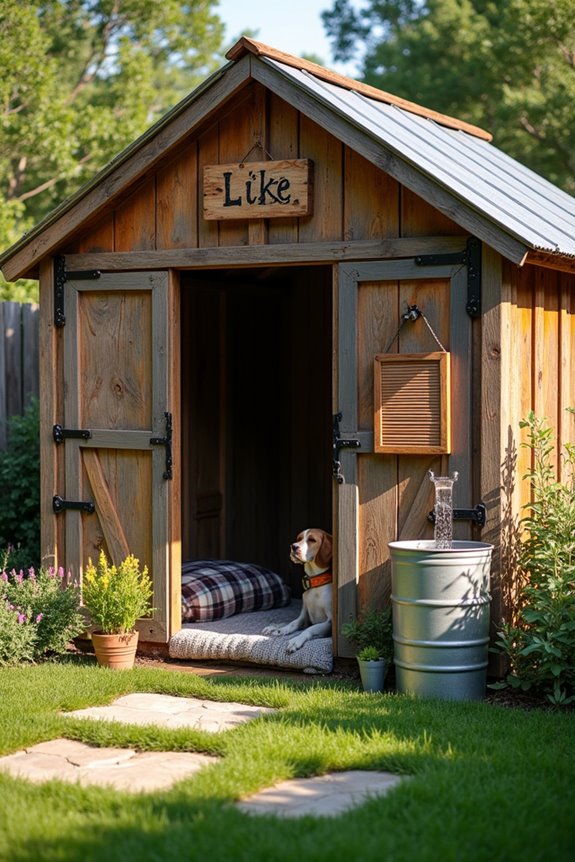 rustic charm for dogs