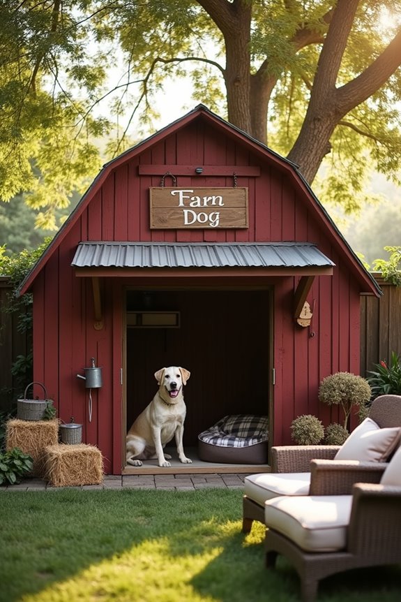 rustic charm for dogs