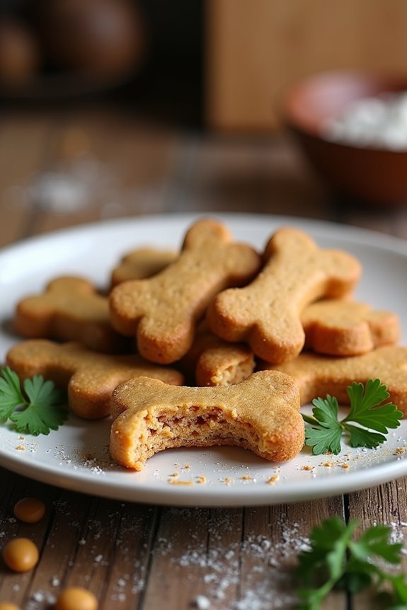 savory pumpkin dog treats
