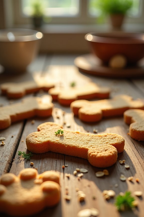 simple carrot apple biscuits