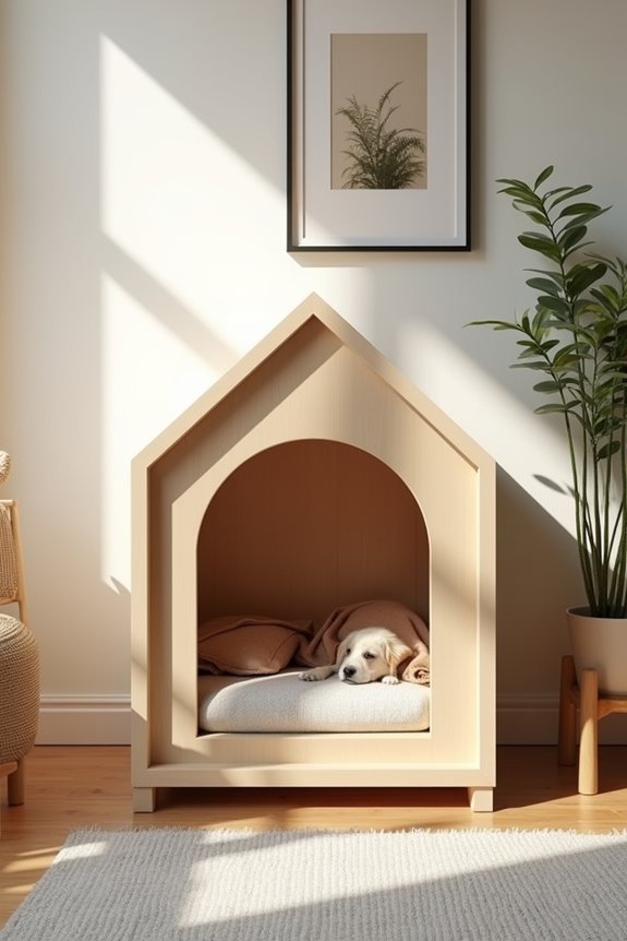 stylish and functional dog house