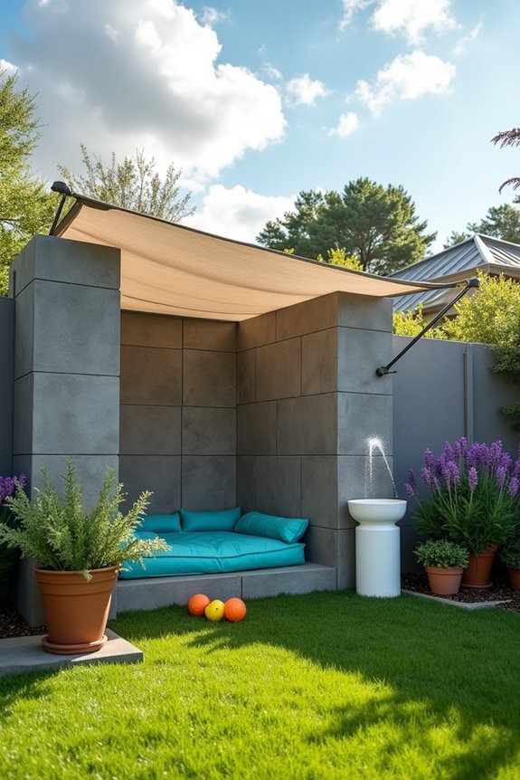 stylish and secure dog pen