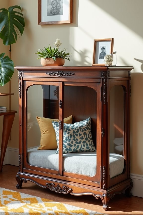 stylish functional dog crate