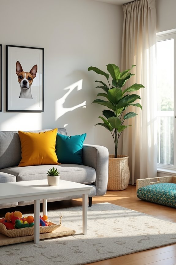 stylish functional dog decor